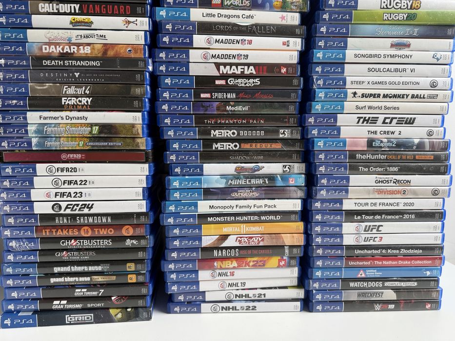 Gry na PS4 / PS5, Wyprzedaż kolekcji!