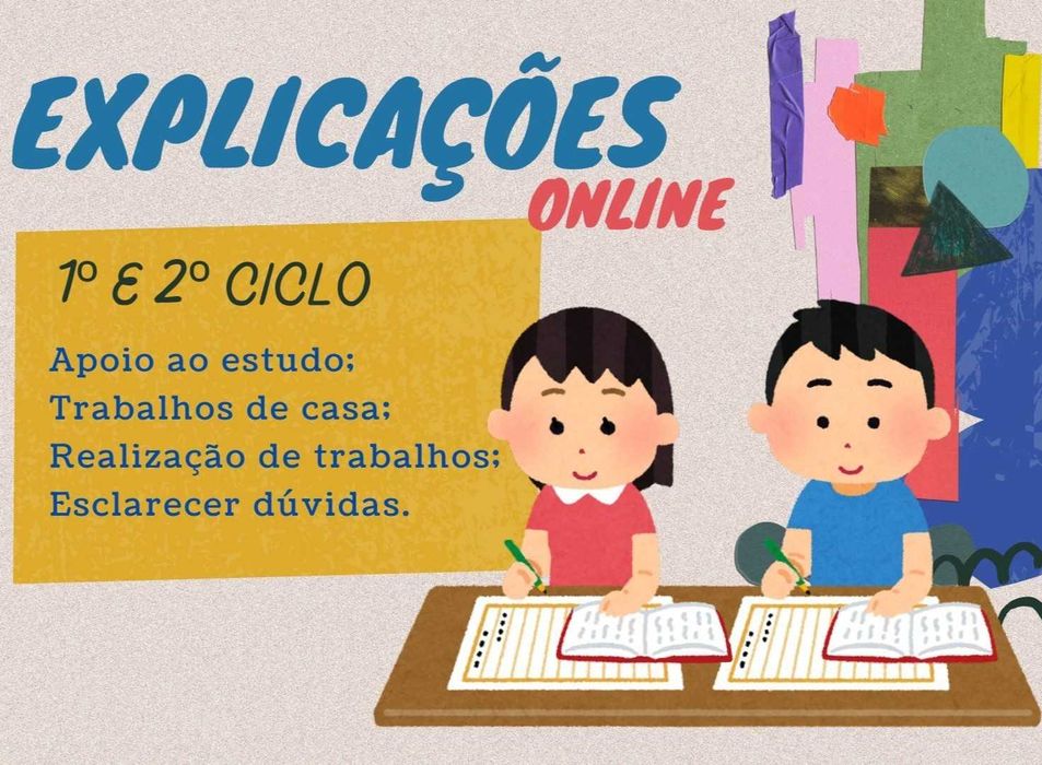 Explicações Online - 1º e 2º Ciclo