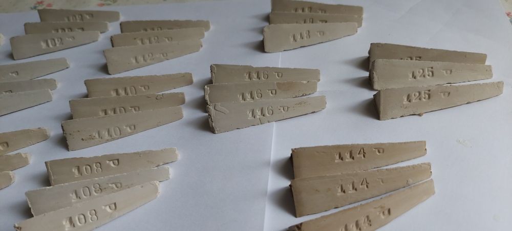 Stożki pirometryczne do pieców