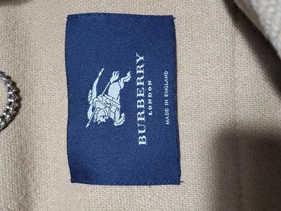 Burberry вовняне пальто-дафлкот