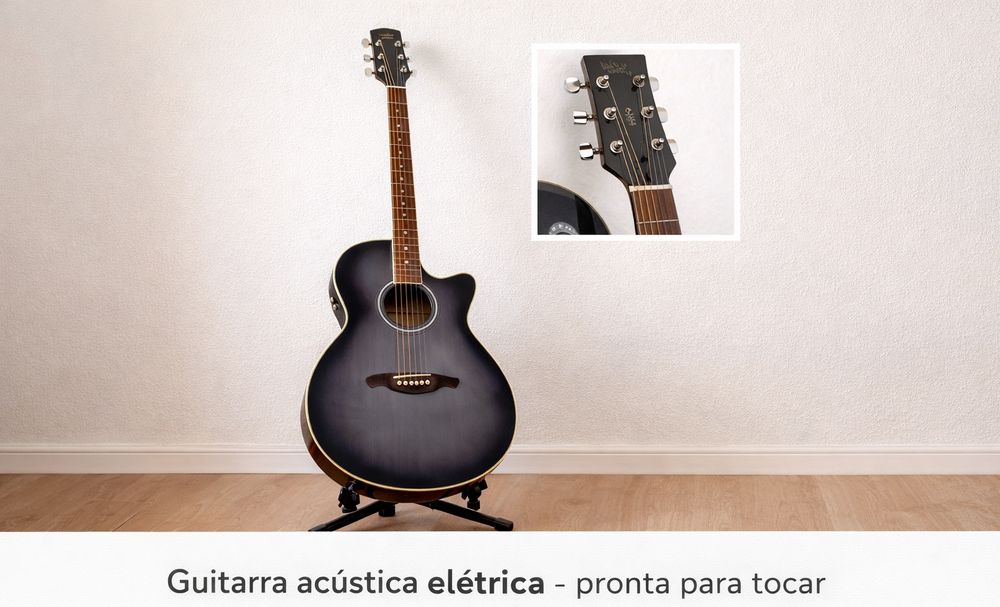 Viola acústica elétrica