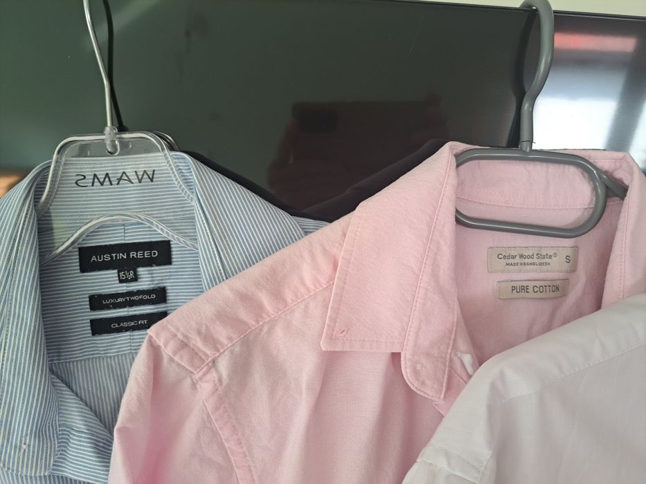 5 sztuk koszul męskich z krótkim rękawem S/m