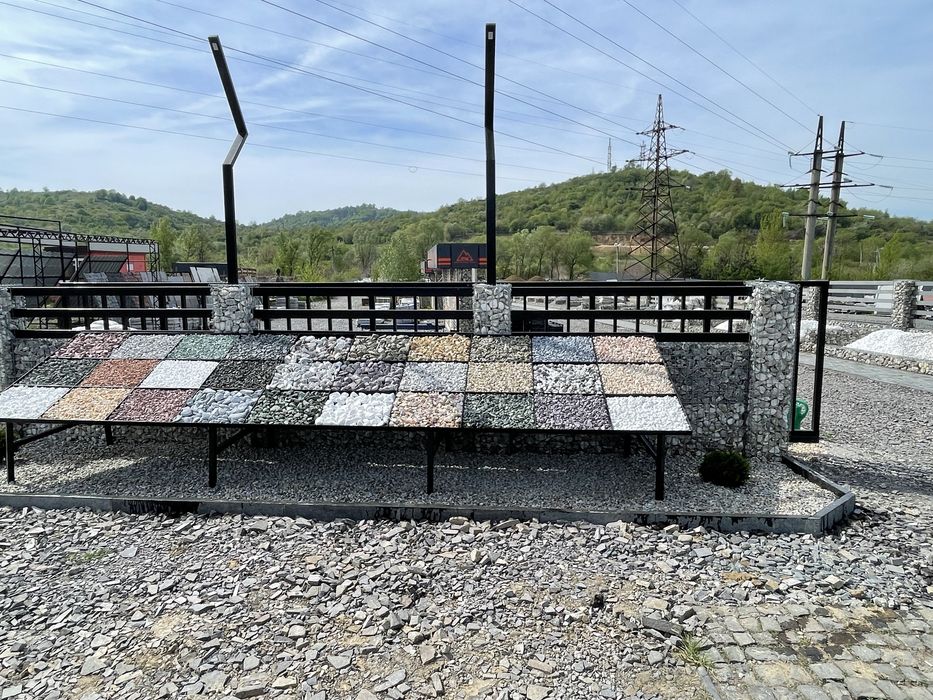 Декаративний камінь,крошка,галька,ландшафт