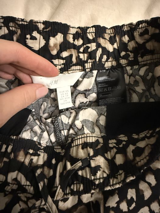 Шорти бренду H&M розміру XS в леопардовому принті