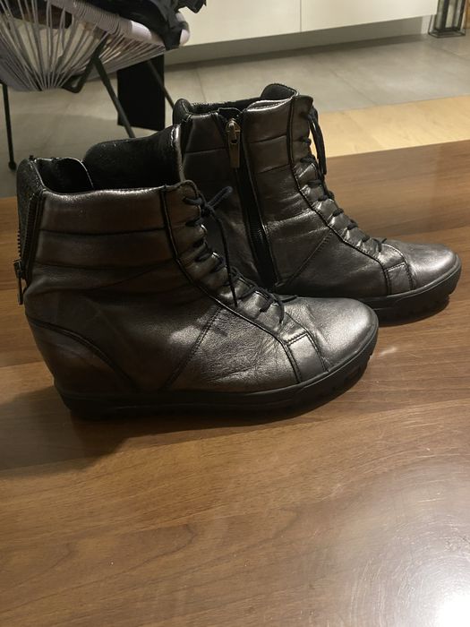 Trzewiki buty zimowe Wojas skóra roz 39