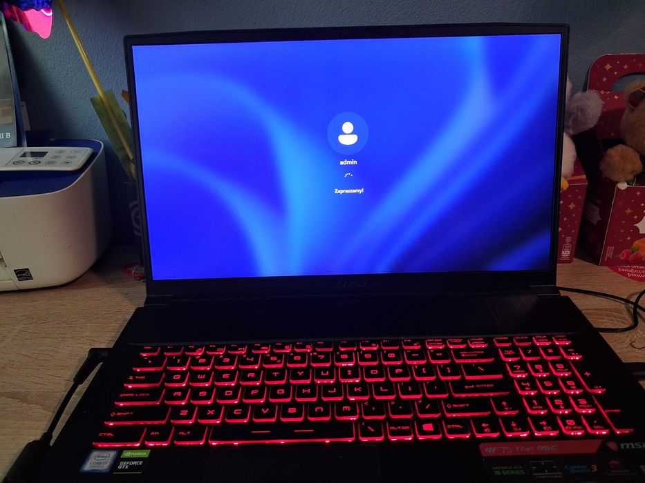 Laptop Gamingowy MSI GF75 Thin 95C