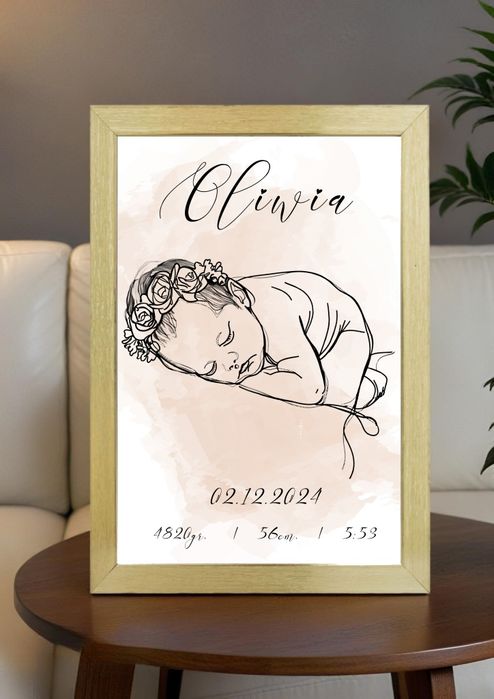 Metryczka dla dziecka do samodzielnego wydruku