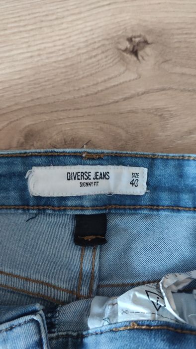 Jeansy dżinsy Diverse 40 L spodnie jeansowe 42 XL