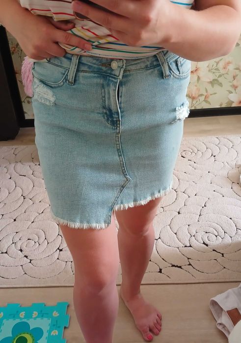 Джинсова спідниця