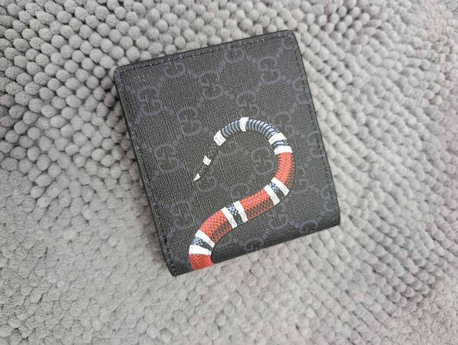 Carteira Gucci Kingsnake