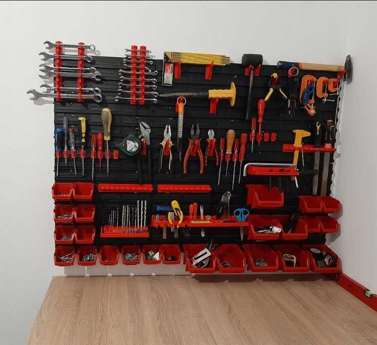 TABLICA NARZĘDZIOWA warsztatowa do garażu warsztatu regał 117x78cm