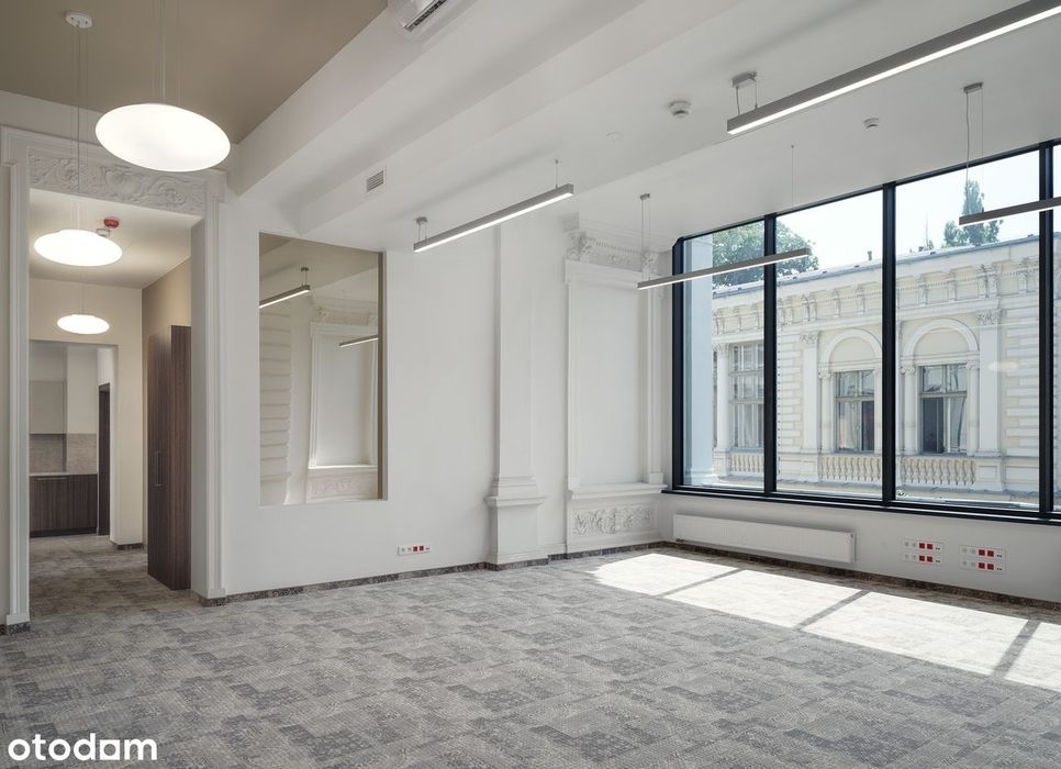 Eleganckie biuro 128 m² | centrum Łodzi | zabytkowa willa