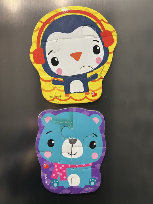Магнітні мʼякі пазли Fisher Price, Vladi Toys