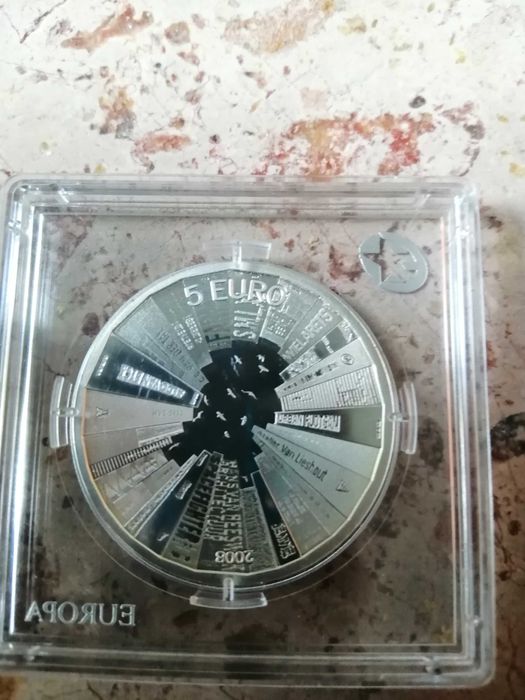 moedas, Holanda. Áustria, prata prof..Cada uma com seu valor