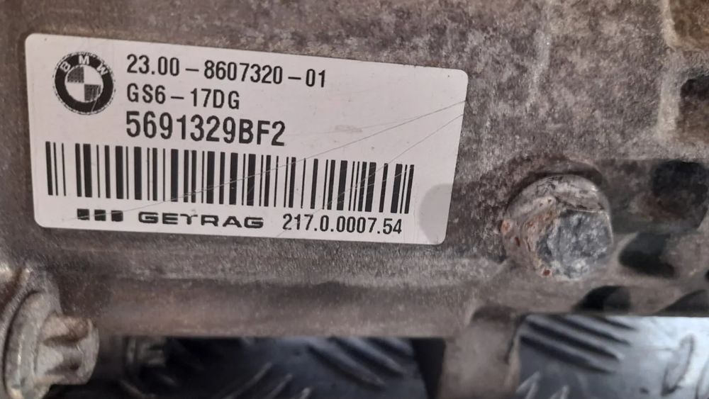 CAIXA VELOCIDADES MANUAL BMW SERIE 3 F30 116D 2.0 16V 116CV N47D20C