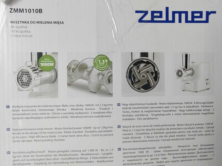 Maszyna do mielenia mięsa Zelmer 1000W