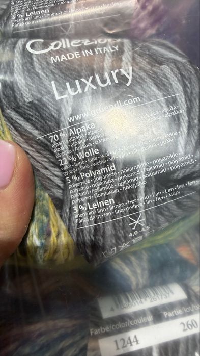 Przędza  włóczka 0,5 kg 10 motkow