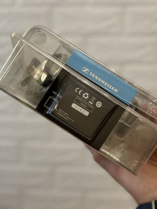 Наушники Sennheiser HD408 Black/Silver абсолютно новые, Оригинальные