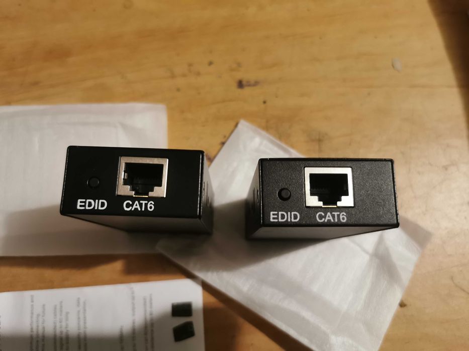 Obraz HDMI przesyłanie LAN skrętka rj45 ethernet do 60 metrów