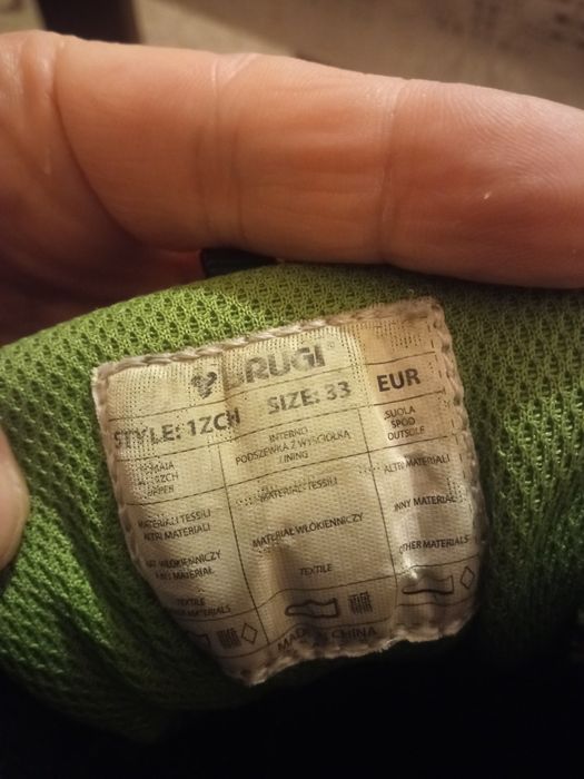 Buty dziecięce 33 dla chłopca Brugi outdoor gorpcore experience niebie