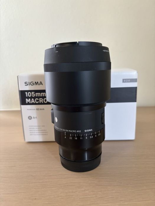Sigma Art para Sony e-mount. 105mm F2.8 Macro