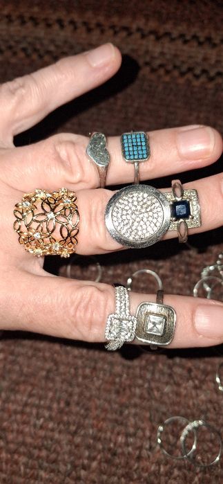 Pierścionki srebrne