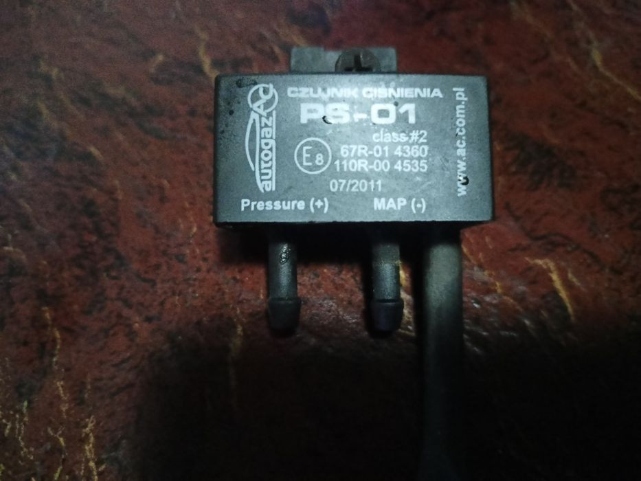 Mapsensor PS -01,Reduktor LPG Magic z wtyczkami, komplet , przycisk