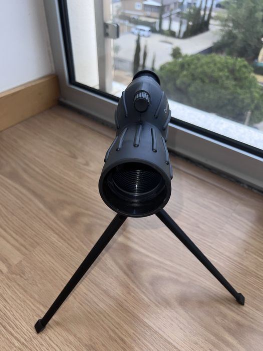 Telescopio 15-40x50 otimo para observar passaros, lua, etc….
