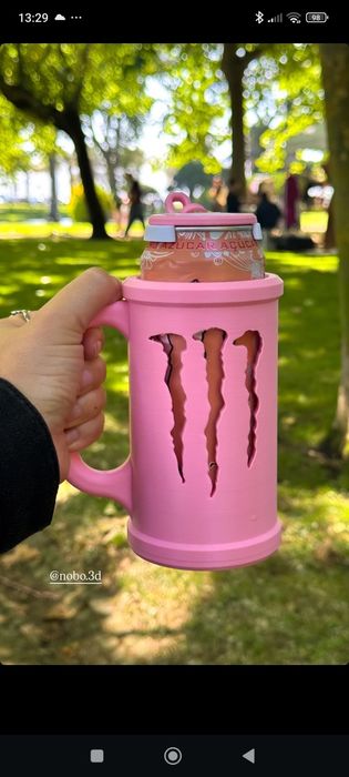 Suporte para bebida Monster