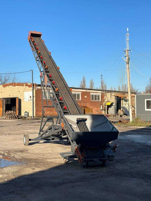 Наклонный передвижной транспортер, ленточный конвейер, разгрузчик