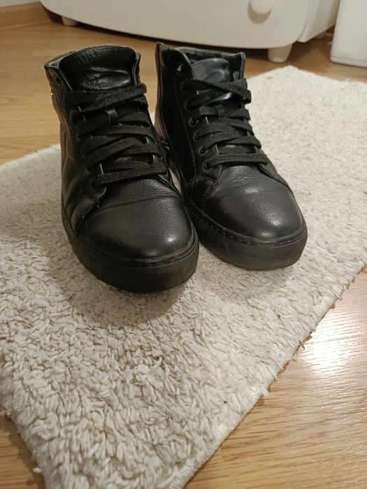 Полуботинки кожаные 700