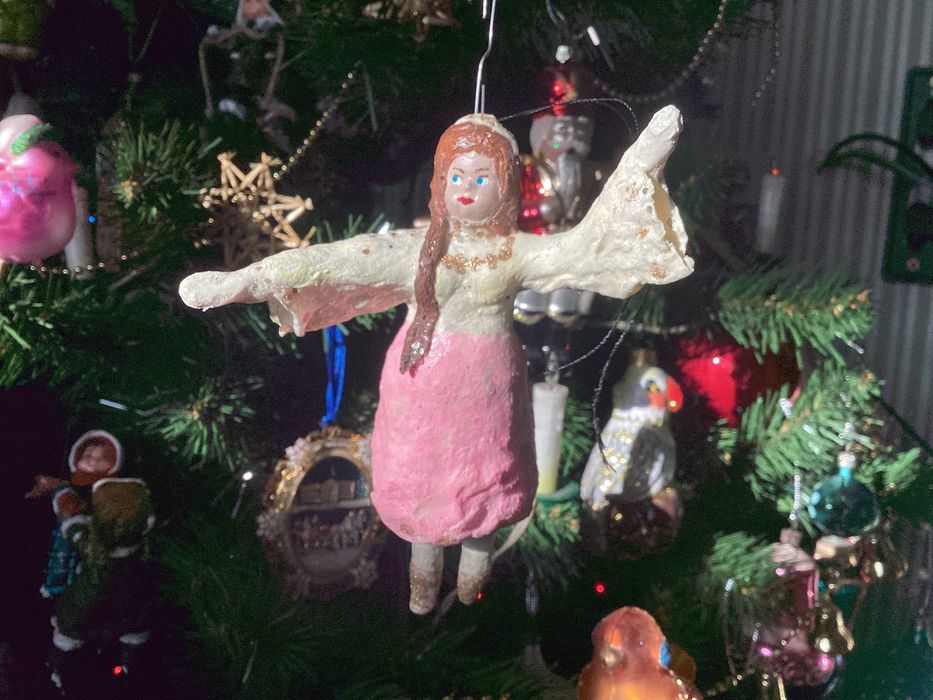 Іграшки на ялинку СРСР, ватна, вата, старі, советские, радянські