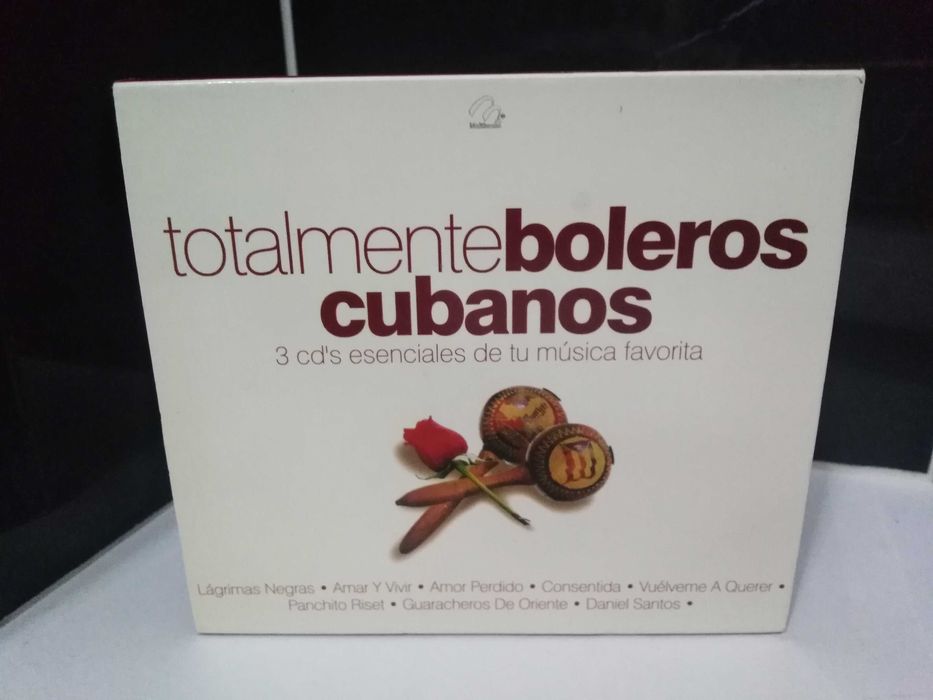 Cd Totalmente Boleros Cubanos 3cds box set