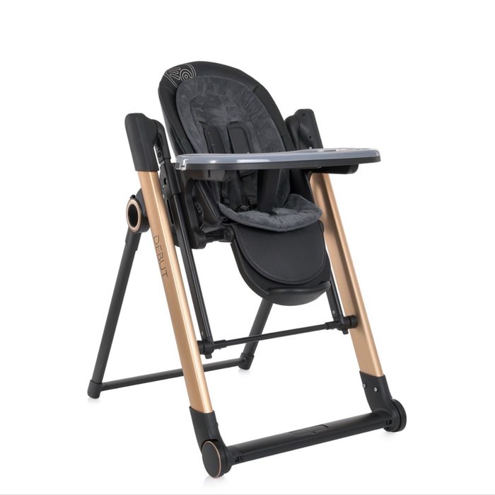 Стільчик-гойдалка для годування немовлят El Camino ME 1102 DEBUT Posh Black
