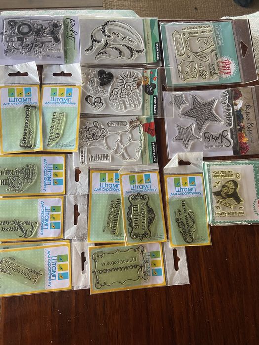 Скрапбукинг. Штампи