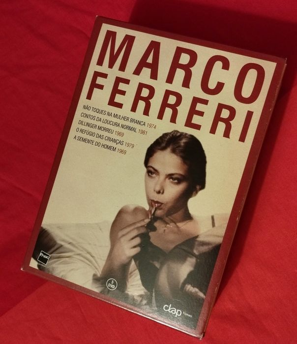 Caixa Colecção Marco Ferreri com 5 DVDs  *NOVO*