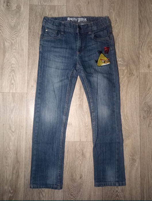 Spodnie 122 jeans chłopięce