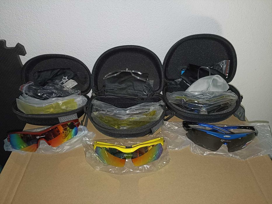 Óculos de ciclismo (5 lentes)