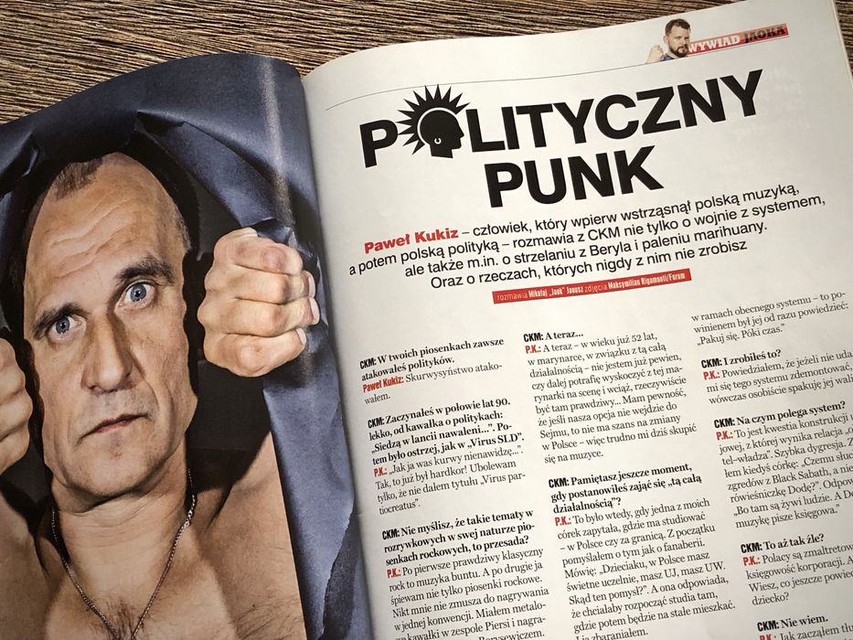 Magazyn CKM 11 209 listopad 2015 Kukiz szmata Misha Czumaczenko Bryl !