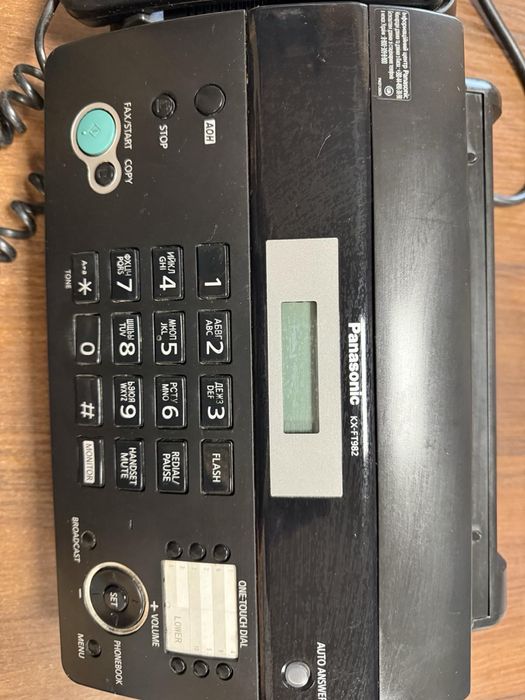 Телефони-факси Panasonic KX-FT934, Panasonic Panafax UF-S1,