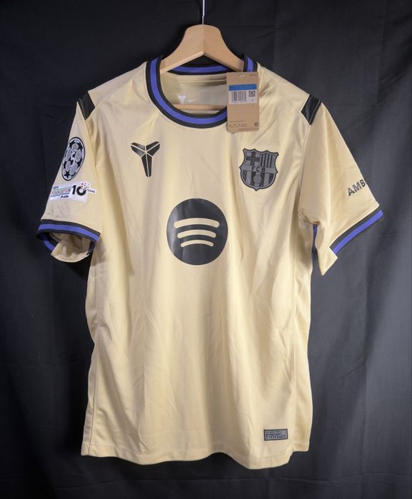FC Barcelona Szara koszulka Nike wyjazdowa 25/26 Raphinha 11 rozmiar:M UCL