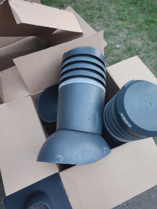 Kominki wentylacyjne Krono Plast 125mm 4 sztuki