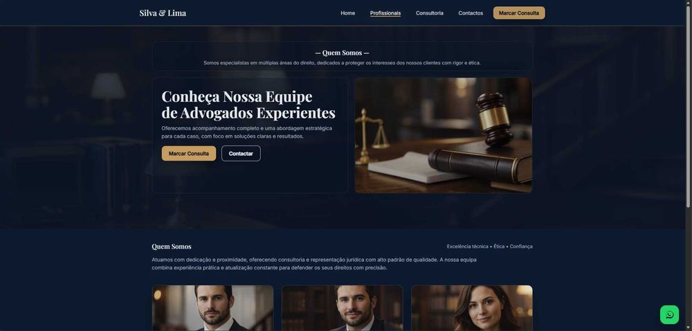 Criação de Sites Profissionais (WhatsApp + Mobile) — desde 49€
