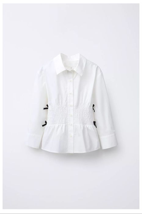 Сорочка з резинками і бантиками zara 6-7 122 см