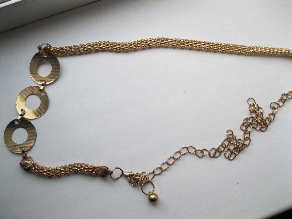 Пояс металлический, цепочка  пояс с цепочкой.