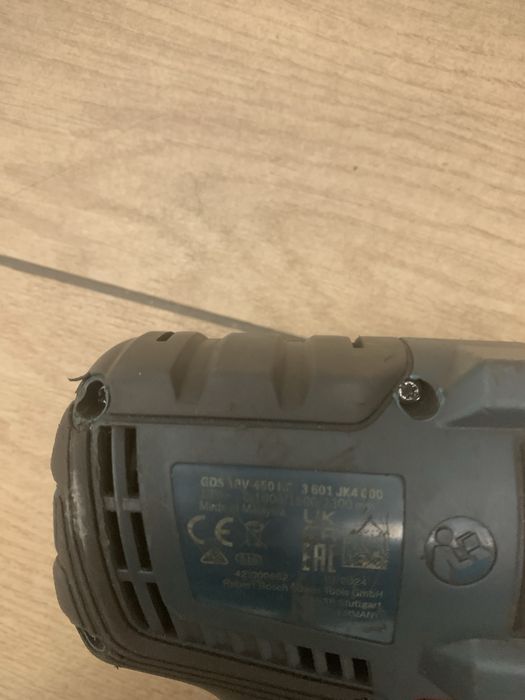 гайковерт бош bosch gds 18v 450HC під ремонт не працює
