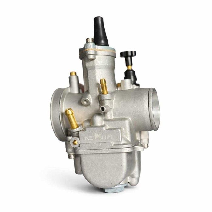 Карбюратор Keihin PWK 32 сірий з патрубком