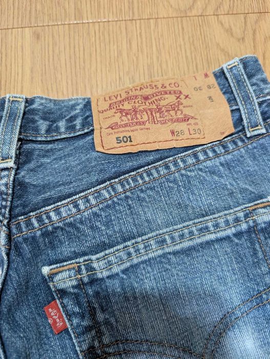 Levi’s 501 Jeans de Ganga Azul W28 L30