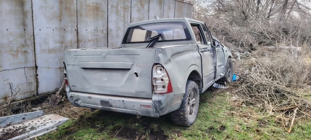 Разборка Ssang Yong action 2.7 дизель механика, Сан Йонг шрот запчасти
