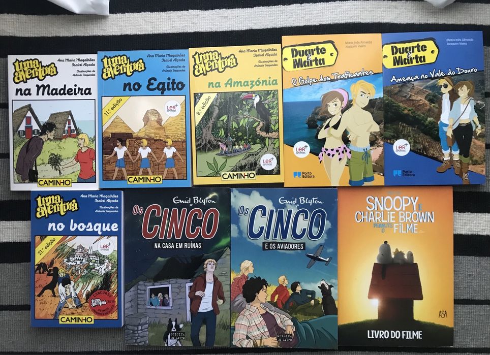 Livros Juvenis 2€ cada